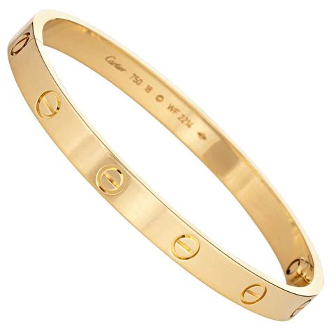 bracelet love cartier price|preowned cartier love bracelet.